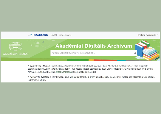 Akadémiai Digitális Archívum
