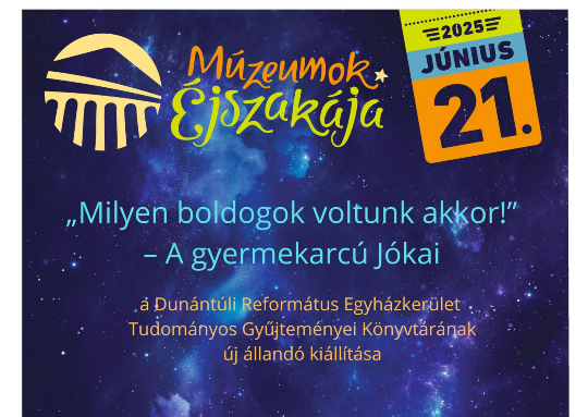 Múzeumok Éjszakája 2025. június 21