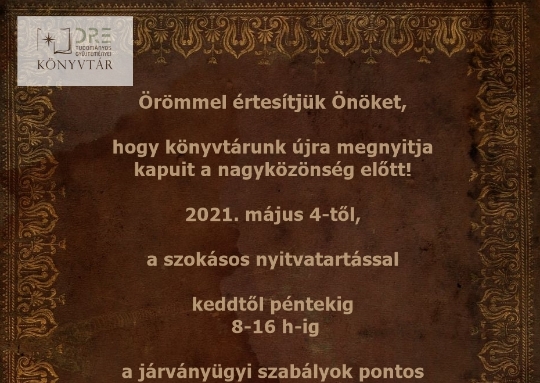 Újra személyesen fogadhatjuk olvasóinkat
