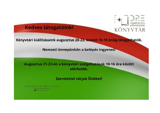 Ünnepi nyitvatartás